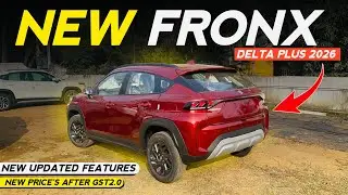 Maruti Suzuki Fronx Delta Plus 2026 New Updated Model GST Price Features Mileage All Details 
