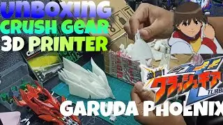 Unboxing Crush Gear 3D Printer Garuda Phoenix