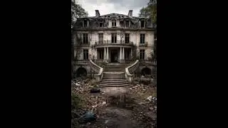They Abandoned This Mansion on Purpose #shorts #ai #restoration
