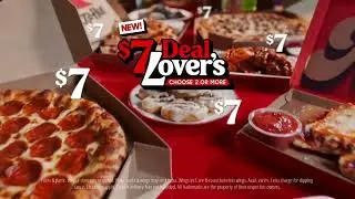 Pizza Hut Commercial 2024 - (USA) &bull; $7 Deal Lover's Deal