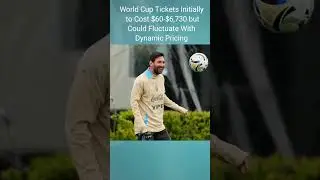 World Cup Tickets Initially to Cost $60-$6,730 but Could Fluctuate With Dynamic Pricing