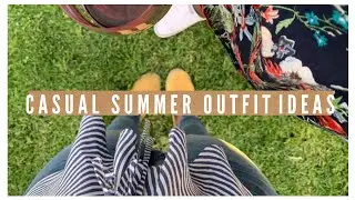 CASUAL SUMMER OUTFIT IDEAS | basic looks 2019/2020