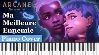 Ma Meilleure Ennemie - Arcane S2 - Piano Cover arr. @mattiadambrosmusic