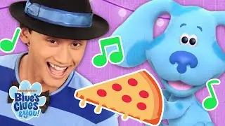 Cheesy Pizza Song 🍕 | Blue's Bistro | Blue's Clues & You!