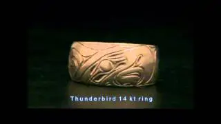 Thunderbird wedding band Pacific Northwest Coast Native American Indian Harold Alfred