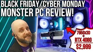 ЧЁРНАЯ ПЯТНИЦА И КИБЕРПОНЕДЕЛЬНИК: Обзор готового игрового ПК Skytech Prism III (7950X3D RTX 4080)