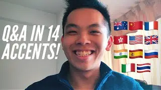Q&A in 14 different accents! ｜用14種口音答Q&A!