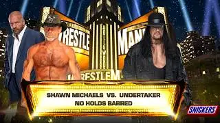 The Undertaker vs Shawn Micheals | Wrestlemania Hits  @WWE