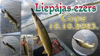 Liepājas ezers - Cope 10.10.2023.