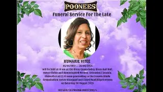 In Loving Memory of Kumarie Vitee