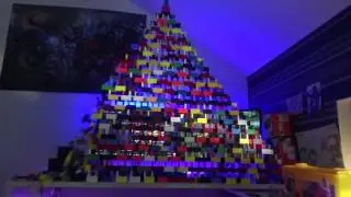 Domino Pyramide (45 Stacks)