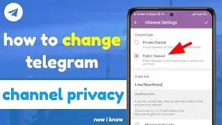 How to Change Telegram Private Channel to Public [Step By Step]