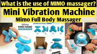 What is the use of MIMO massager? Mini Vibration Full Body Massager  #mimominimassager2022