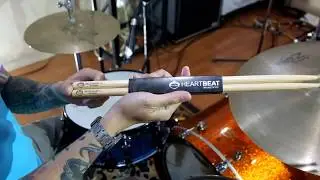 Heartbeat Drumsticks 7A Acorn Tip