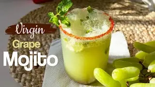 Grape Mojito | Virgin Grapes Mojito | Summer special mocktail Drink | Mojito recipe
