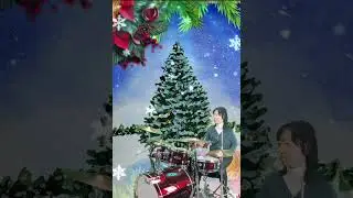Feliz Navidad | Drumcover | 밝은미소 수채화 그림(배경) 