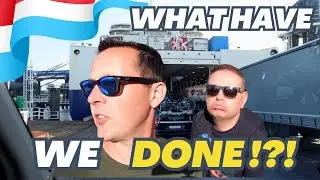 We decided to go home | VAN LIFE EUROPE | Overnight Ferry to hull