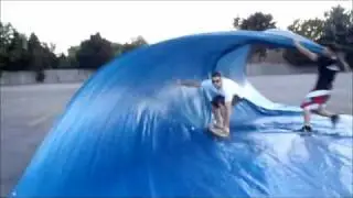 Tarp Surfing