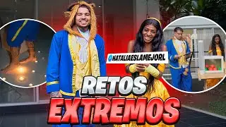 EXTREME CHALLENGES WITH NATALIA! WE ALMOST DIDN'T MAKE IT OUT ALIVE