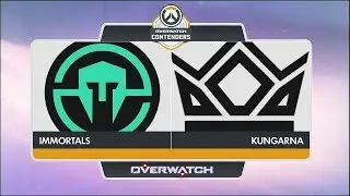 Immortals vs Kungarna (Map 1) | OW Contenders Season Zero: North America [Semifinals]
