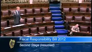 Deputy Derek Nolan speaking on the Fiscal Responsibility Bill