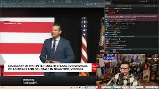 Hegseth Explains New PT Requirements For Soldiers | HasanAbi reacts