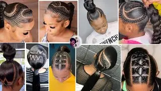 Best Packing Gel Hairstyles For Ladies 2024|Braided Hairstyles|Protective Hairstyles