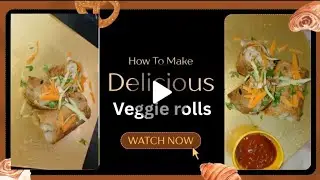 Mixed vegetable roll 😋 #cooking 