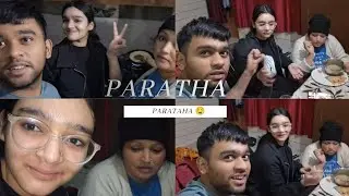Riya Ne Banaya Mera Liya paratha 🤤😍