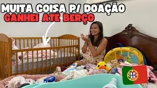 FUI NESSA LOJA DE DOAÇÕES E GANHEI MUITA COISA PARA MINHA BEBÊ