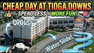 Tioga Downs Resort - A Great Family Getaway? The Pools and Waterslide Experience