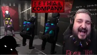 My First Time Streaming Lethal Company! This Game Is Pure Chaos!