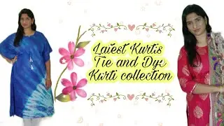 #meralink latest Kurtis || Tie and Dye kurtis collection