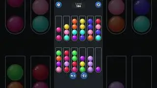 Ball Sort by Infinite Joy (V2): Levels 183, 184, 185
