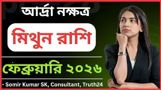 আর্দ্রা নক্ষত্র ♊ মিথুন রাশি জানুয়ারি ২০২৬ রাশিফল | Mithun Rashi Ardra Nakshatra January Rashifal