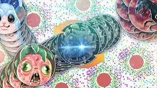 MASSIVE ZIG ZAG DOUBLESPLIT DESTRUCTION EVER? COOLEST BAIT & BRUTAL DOUBLESPLIT KILLS- Agar.io#NBKRC