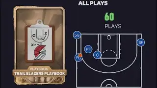 BLAZERS PLAYBOOK | BEST PLAYS TO SCORE ONLINE | NBA 2K25 MyTeam #NBA2K