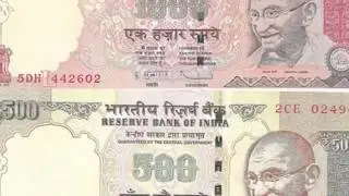 Old money notes 500& 1000