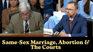 Sen. Whitehouse vs. Dunlap: A Heated Clash on LGBTQ Rights, Abortion, and Judicial Integrity