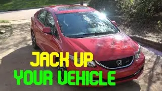 Поднимите свой автомобиль на домкрате &mdash; Honda Civic Si 9-го поколения 2012 2013 2014 2015