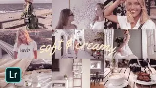 Soft & Creamy Lightroom Preset &ndash; Clean Bright Creamy Tones for Instagram