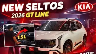 New Seltos Facelift 2026 Top Model gt line review 🔥👍 #seltos2026 #kiaseltos2026 #viral #seltosblack 