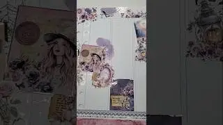 Основа для этой коллекции наклеек к Хэллоуину от Saucy Stickers под названием Charmed.
