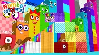 Numberblocks Step Squad: Learn to Count HUGE Number Patterns!