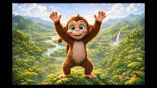 Coco the Monkey 🐒🌴 | Kids Dance Song 🎶 | Jump, Spin & Clap 🕺👏