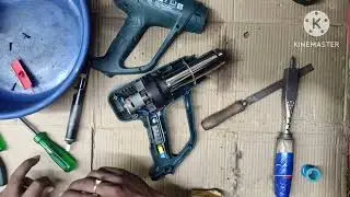 BOSCH HOT AIR GUN GHG-180 HEAT ISSUE // HEATING ELEMENT REPAIR