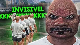 Zoando INVISÍVEL no RECRUTAMENTO da POLICIA do ANTI RP!