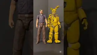 Custom William Afton / springbonnie action figure #fnaf #fnafmovie #williamafton #springbonnie
