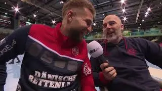 Jacob Heinl  im Talk mit York | SG Flensburg-Handewitt - HSG Nordhorn-Lingen