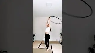 Выступление по хула-хупу | unique Hula Hoop Dance Performance to calm music